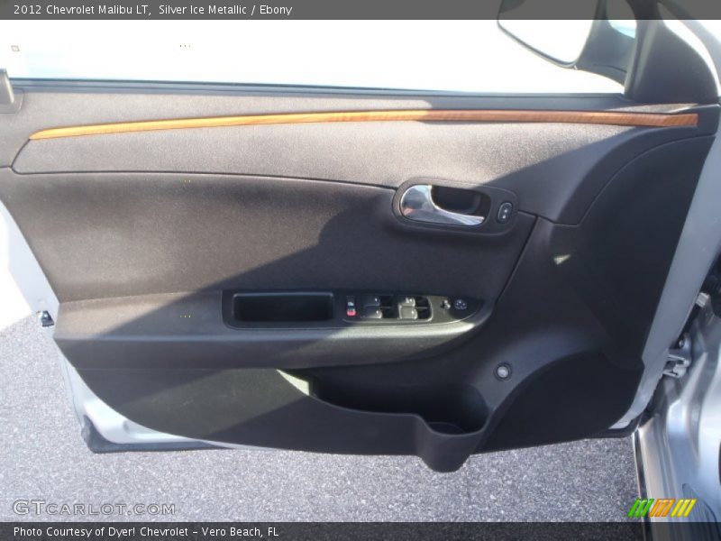 Silver Ice Metallic / Ebony 2012 Chevrolet Malibu LT