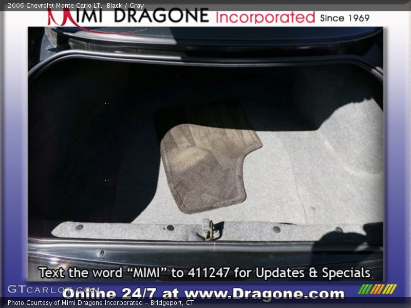 Black / Gray 2006 Chevrolet Monte Carlo LT