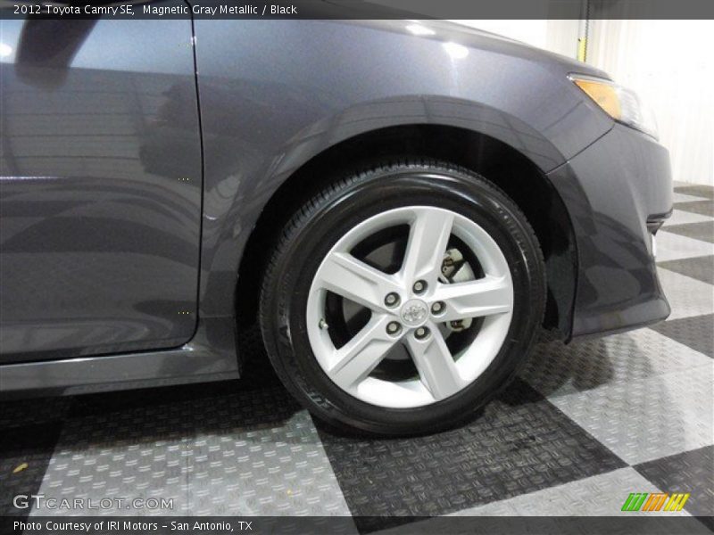 Magnetic Gray Metallic / Black 2012 Toyota Camry SE