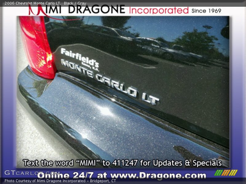 Black / Gray 2006 Chevrolet Monte Carlo LT