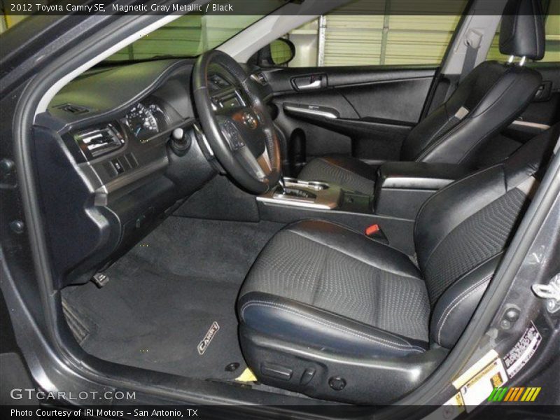 Magnetic Gray Metallic / Black 2012 Toyota Camry SE