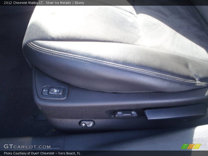Silver Ice Metallic / Ebony 2012 Chevrolet Malibu LT