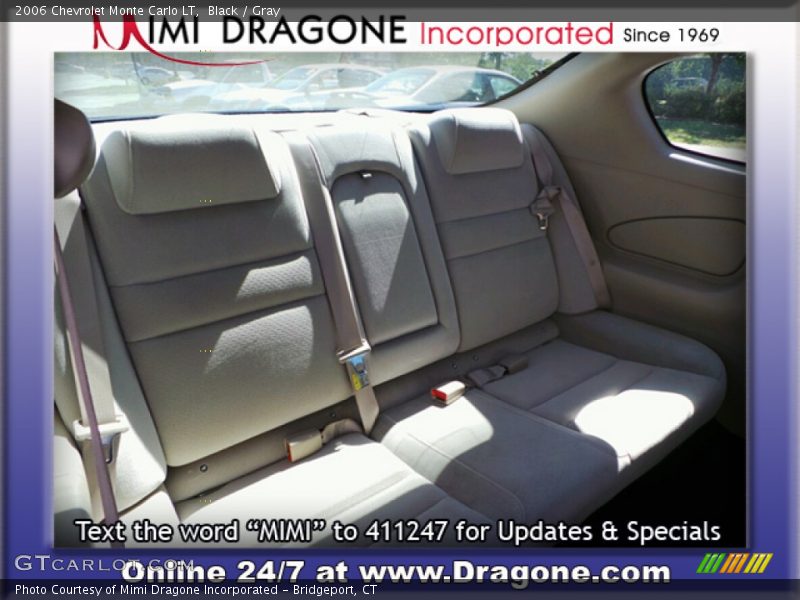 Black / Gray 2006 Chevrolet Monte Carlo LT