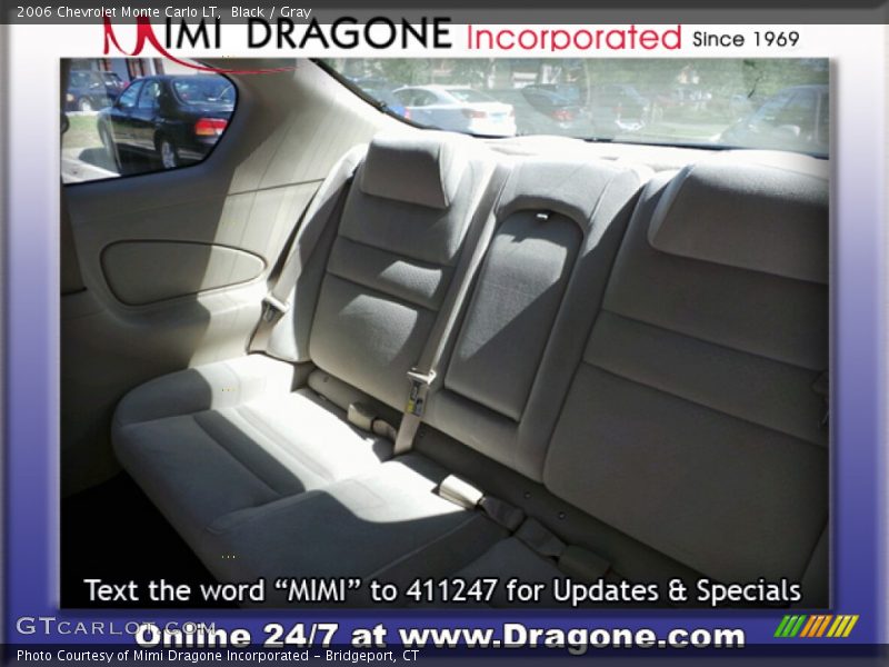 Black / Gray 2006 Chevrolet Monte Carlo LT