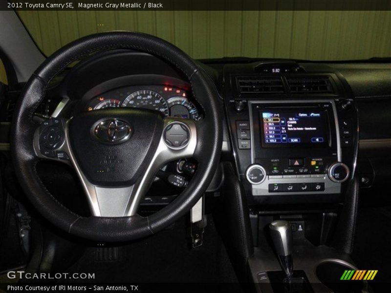 Magnetic Gray Metallic / Black 2012 Toyota Camry SE