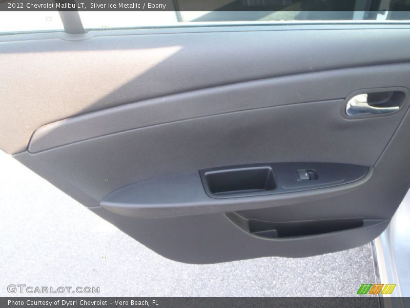Silver Ice Metallic / Ebony 2012 Chevrolet Malibu LT