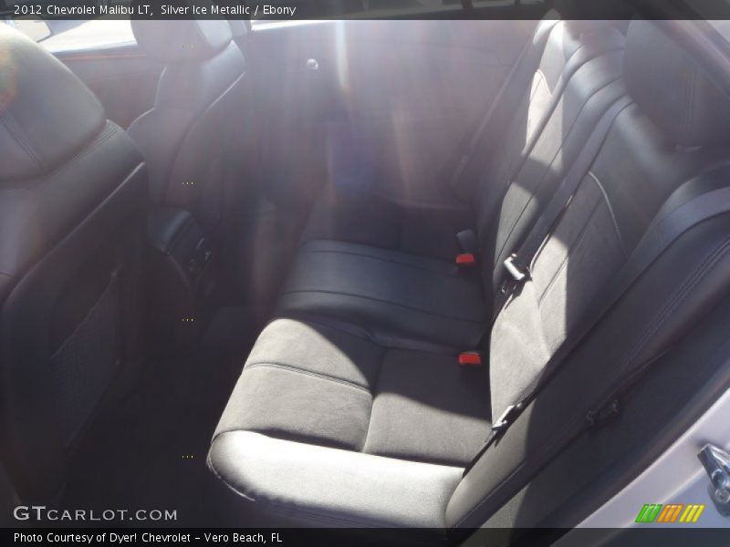 Silver Ice Metallic / Ebony 2012 Chevrolet Malibu LT
