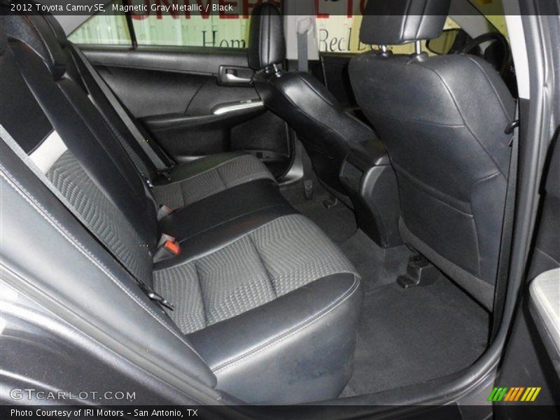 Magnetic Gray Metallic / Black 2012 Toyota Camry SE
