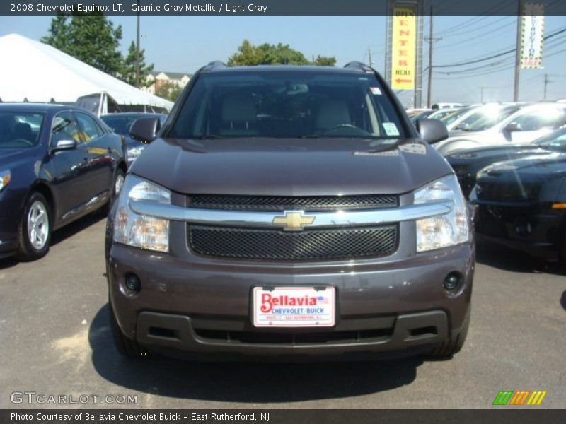 Granite Gray Metallic / Light Gray 2008 Chevrolet Equinox LT