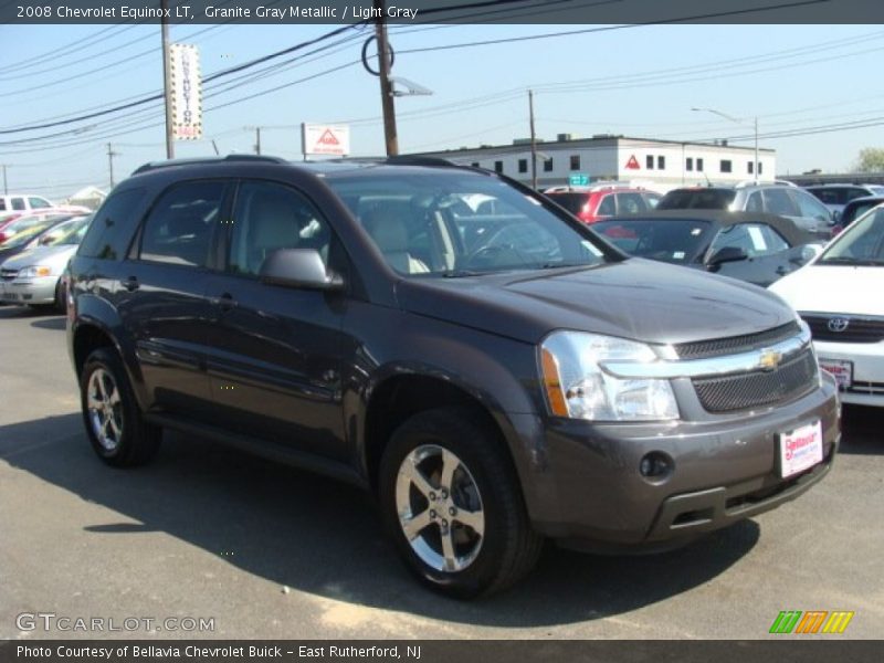 Granite Gray Metallic / Light Gray 2008 Chevrolet Equinox LT