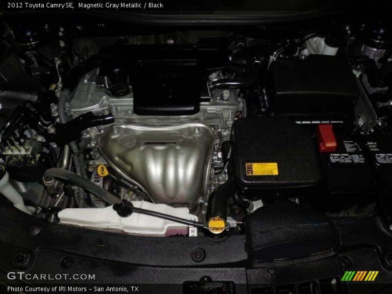 Magnetic Gray Metallic / Black 2012 Toyota Camry SE