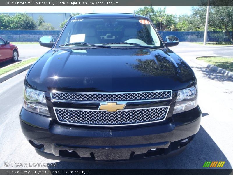 Black / Light Titanium/Dark Titanium 2014 Chevrolet Suburban LT