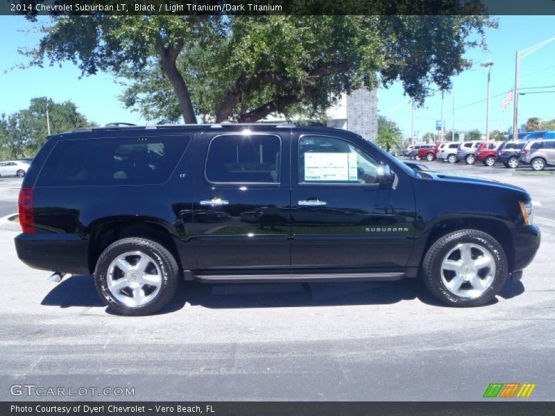Black / Light Titanium/Dark Titanium 2014 Chevrolet Suburban LT
