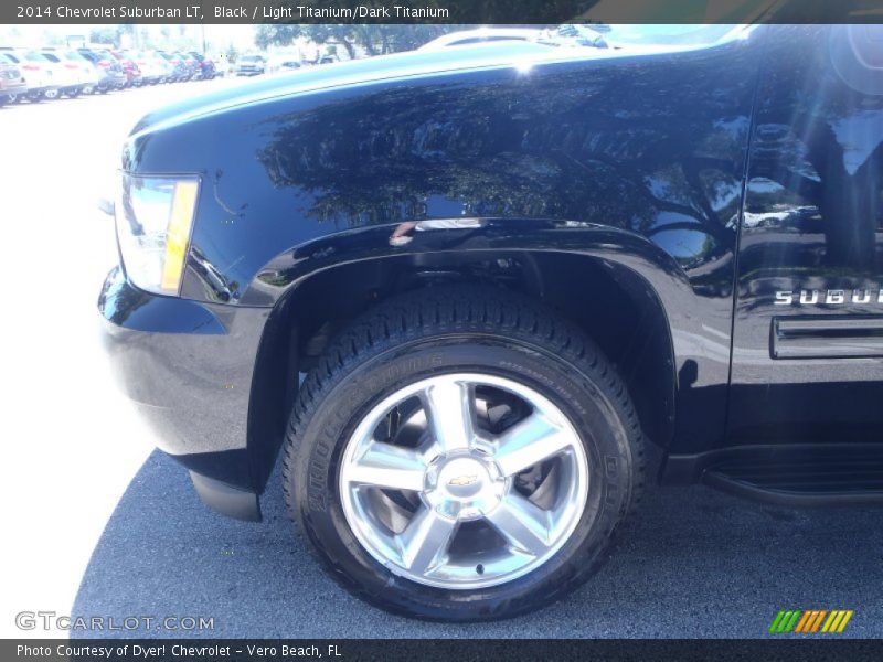 Black / Light Titanium/Dark Titanium 2014 Chevrolet Suburban LT
