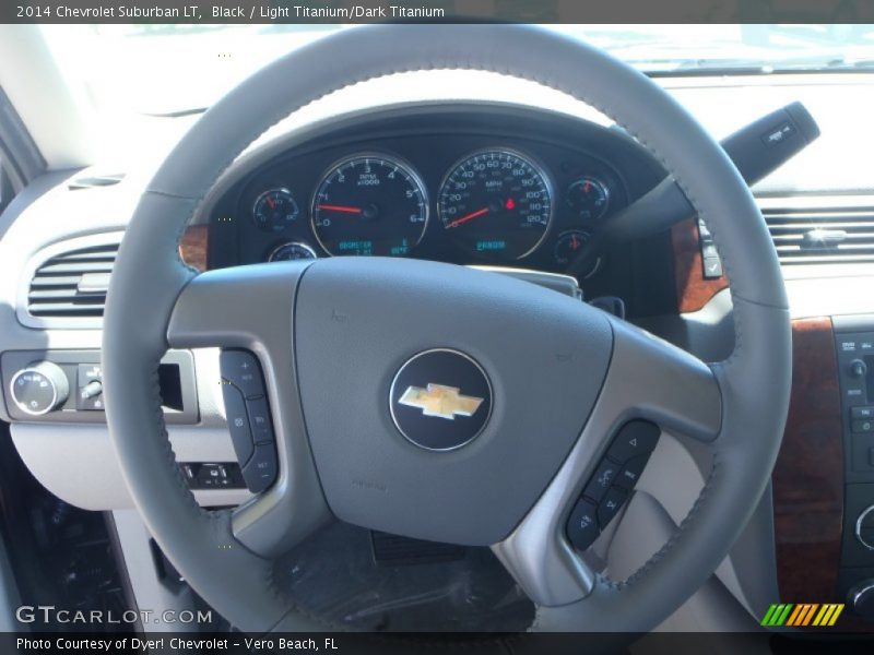 Black / Light Titanium/Dark Titanium 2014 Chevrolet Suburban LT