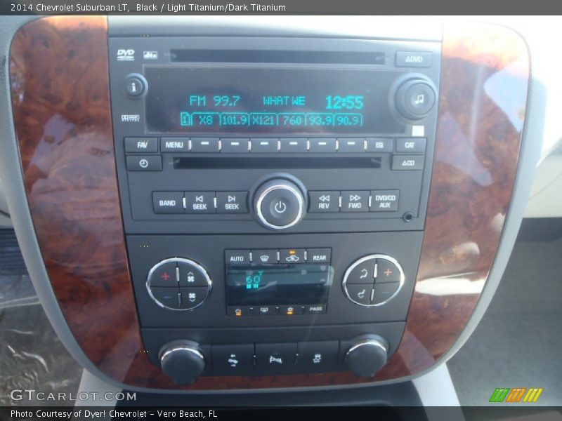 Black / Light Titanium/Dark Titanium 2014 Chevrolet Suburban LT