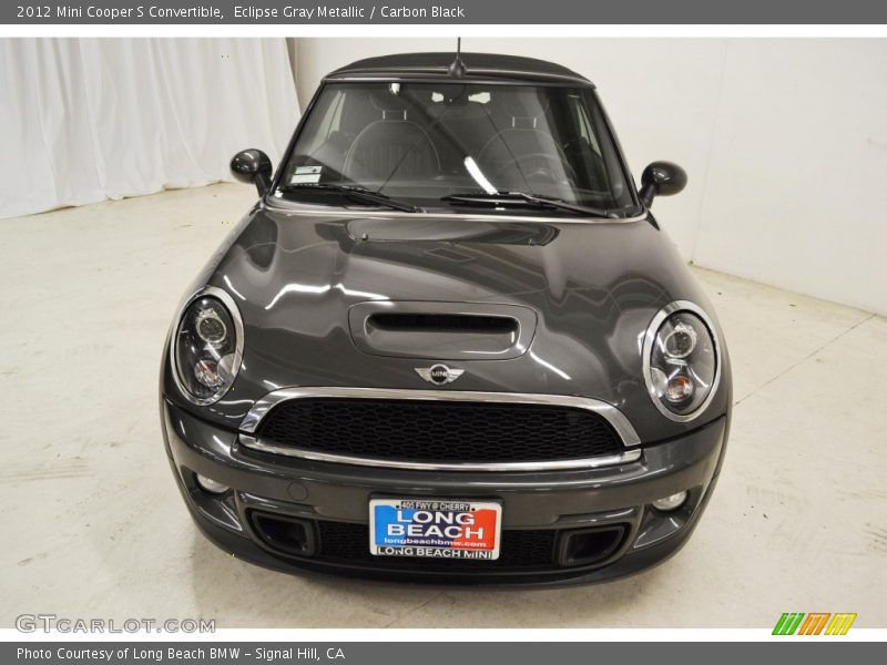 Eclipse Gray Metallic / Carbon Black 2012 Mini Cooper S Convertible
