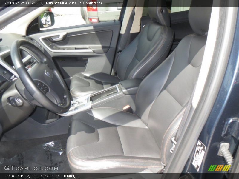 Barents Blue Metallic / Anthracite 2010 Volvo XC60 3.2