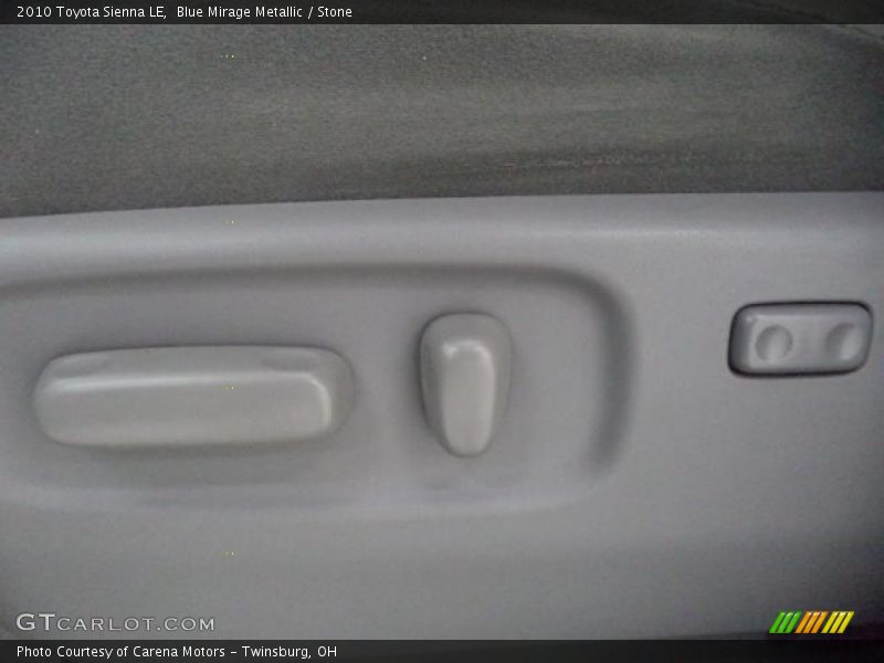 Blue Mirage Metallic / Stone 2010 Toyota Sienna LE