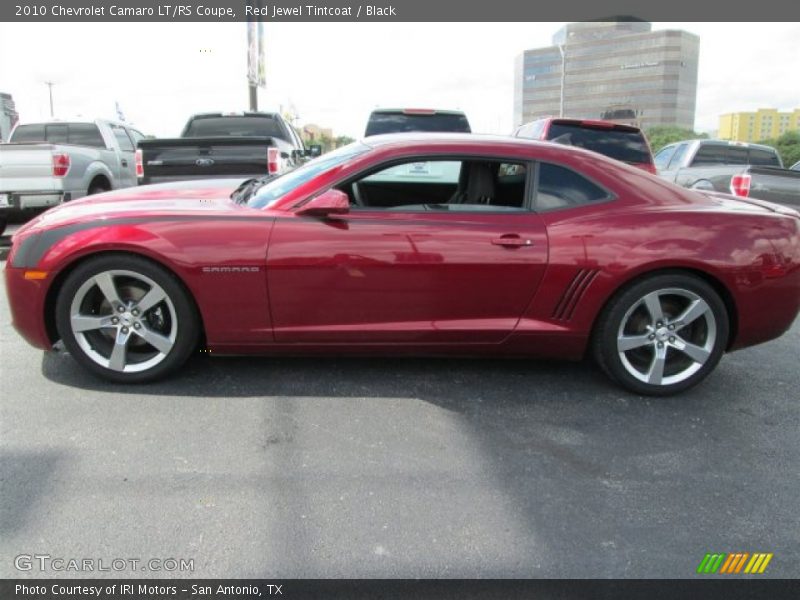 Red Jewel Tintcoat / Black 2010 Chevrolet Camaro LT/RS Coupe