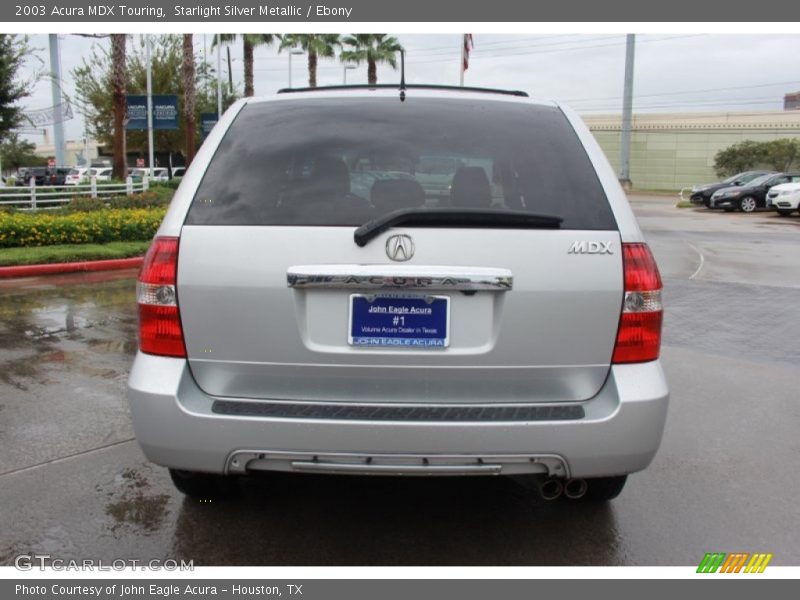 Starlight Silver Metallic / Ebony 2003 Acura MDX Touring