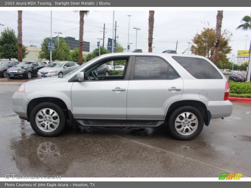 Starlight Silver Metallic / Ebony 2003 Acura MDX Touring