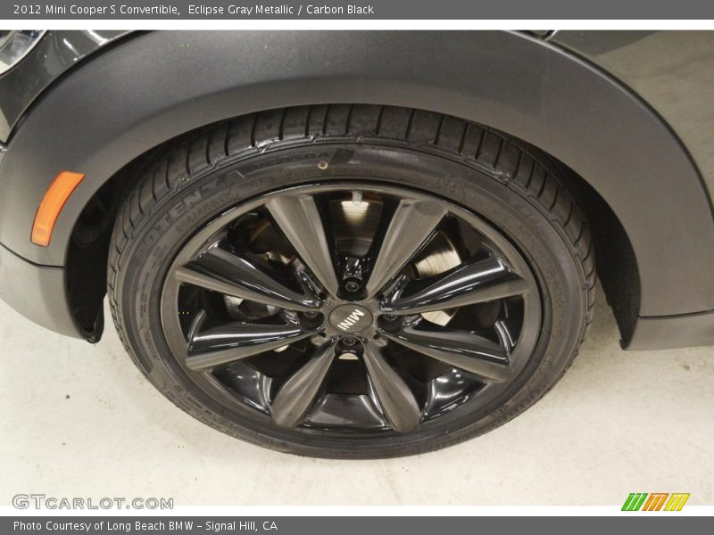 Eclipse Gray Metallic / Carbon Black 2012 Mini Cooper S Convertible