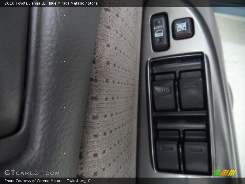 Blue Mirage Metallic / Stone 2010 Toyota Sienna LE