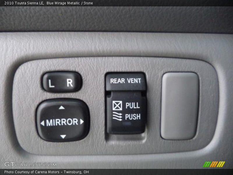 Blue Mirage Metallic / Stone 2010 Toyota Sienna LE