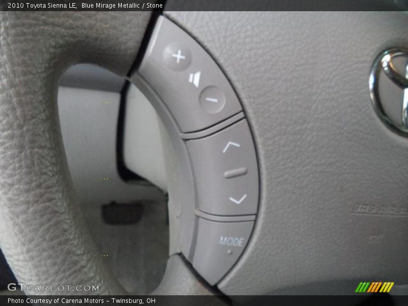 Blue Mirage Metallic / Stone 2010 Toyota Sienna LE