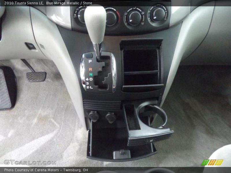 Blue Mirage Metallic / Stone 2010 Toyota Sienna LE