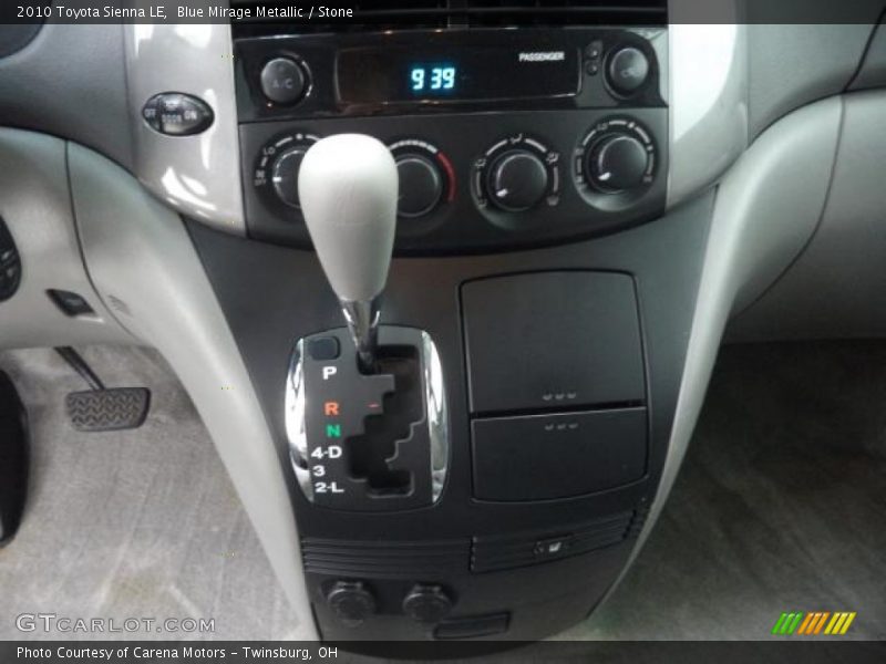 Blue Mirage Metallic / Stone 2010 Toyota Sienna LE