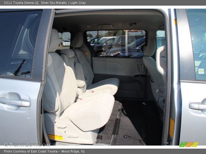 Silver Sky Metallic / Light Gray 2011 Toyota Sienna LE