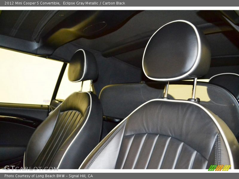 Eclipse Gray Metallic / Carbon Black 2012 Mini Cooper S Convertible