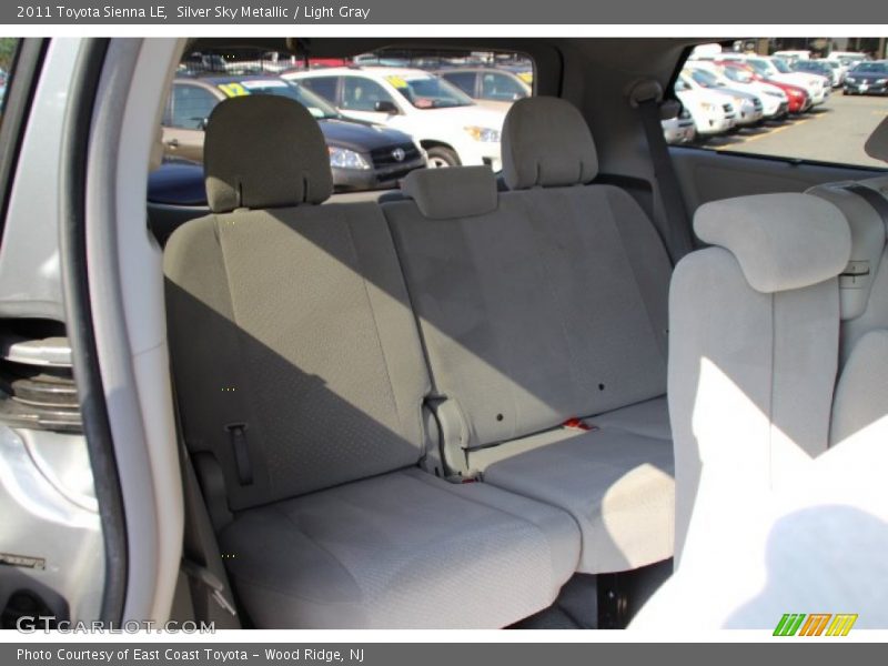 Silver Sky Metallic / Light Gray 2011 Toyota Sienna LE