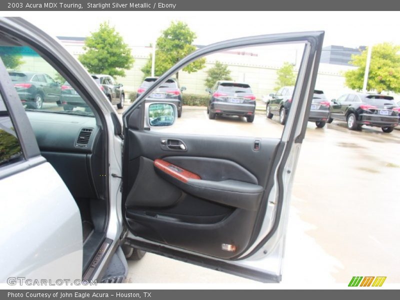 Starlight Silver Metallic / Ebony 2003 Acura MDX Touring
