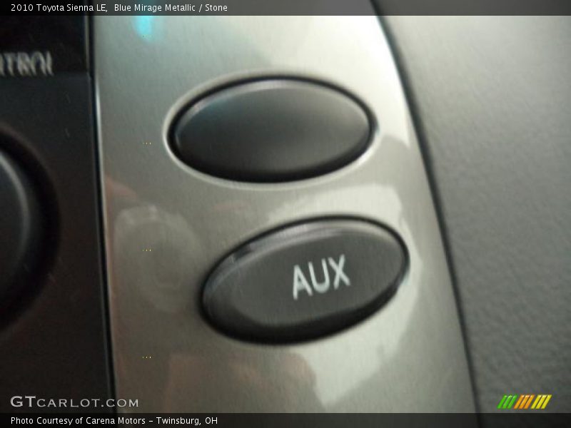 Blue Mirage Metallic / Stone 2010 Toyota Sienna LE