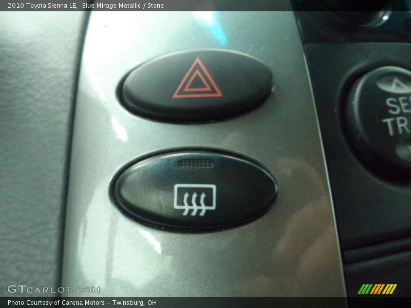Blue Mirage Metallic / Stone 2010 Toyota Sienna LE