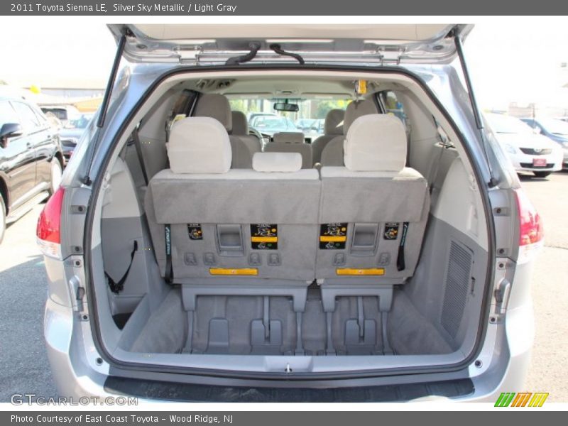 Silver Sky Metallic / Light Gray 2011 Toyota Sienna LE