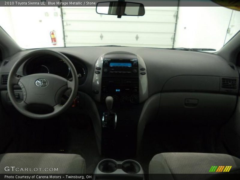 Blue Mirage Metallic / Stone 2010 Toyota Sienna LE