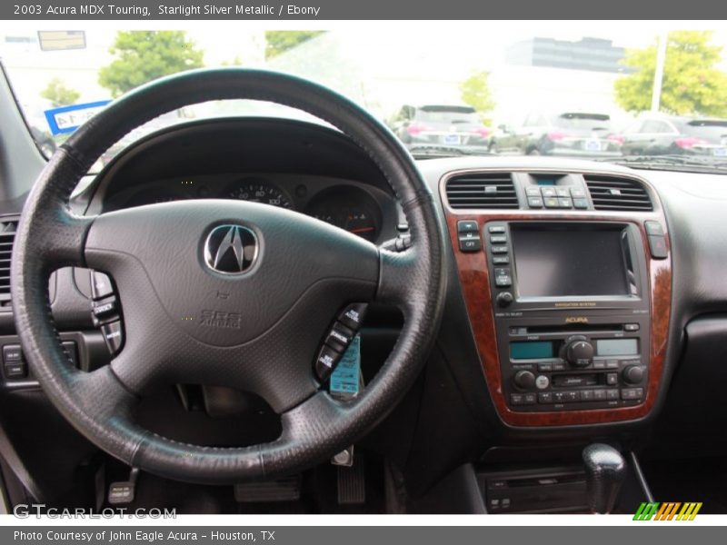 Starlight Silver Metallic / Ebony 2003 Acura MDX Touring