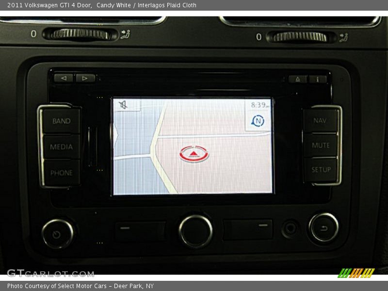 Candy White / Interlagos Plaid Cloth 2011 Volkswagen GTI 4 Door