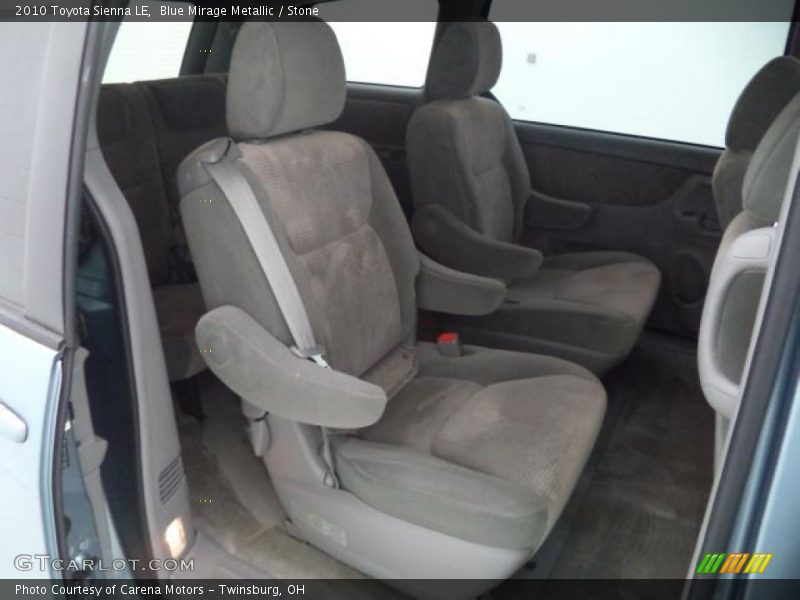 Blue Mirage Metallic / Stone 2010 Toyota Sienna LE