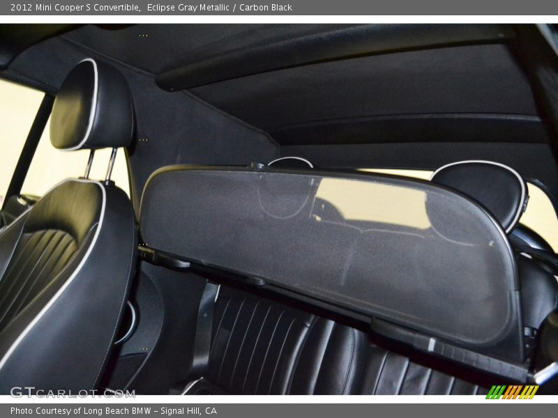 Eclipse Gray Metallic / Carbon Black 2012 Mini Cooper S Convertible