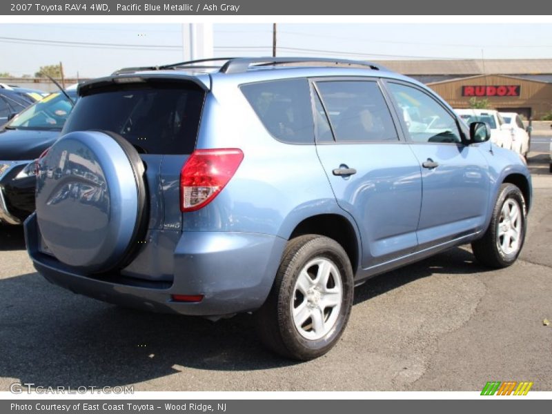 Pacific Blue Metallic / Ash Gray 2007 Toyota RAV4 4WD