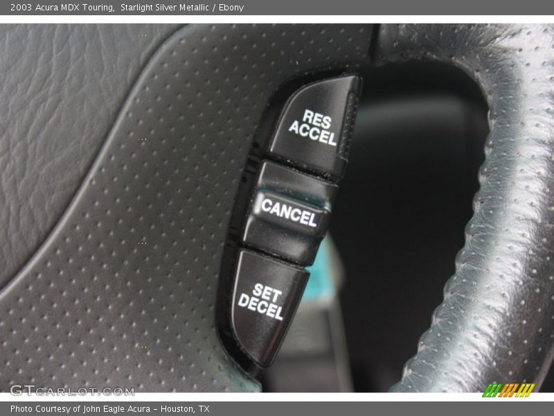 Starlight Silver Metallic / Ebony 2003 Acura MDX Touring