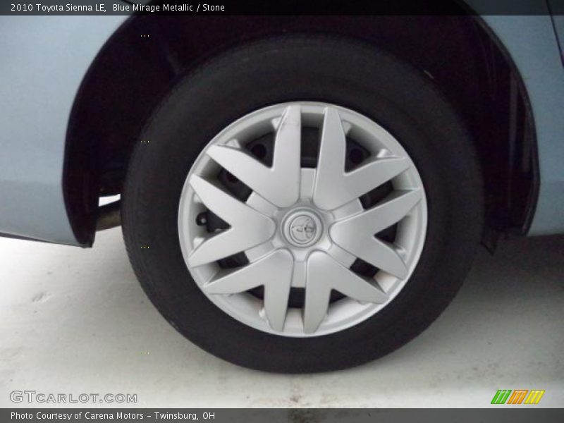 Blue Mirage Metallic / Stone 2010 Toyota Sienna LE