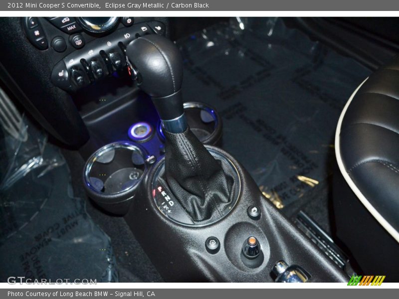 Eclipse Gray Metallic / Carbon Black 2012 Mini Cooper S Convertible