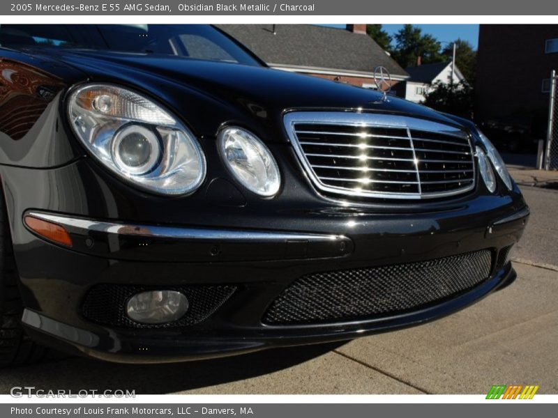 Obsidian Black Metallic / Charcoal 2005 Mercedes-Benz E 55 AMG Sedan