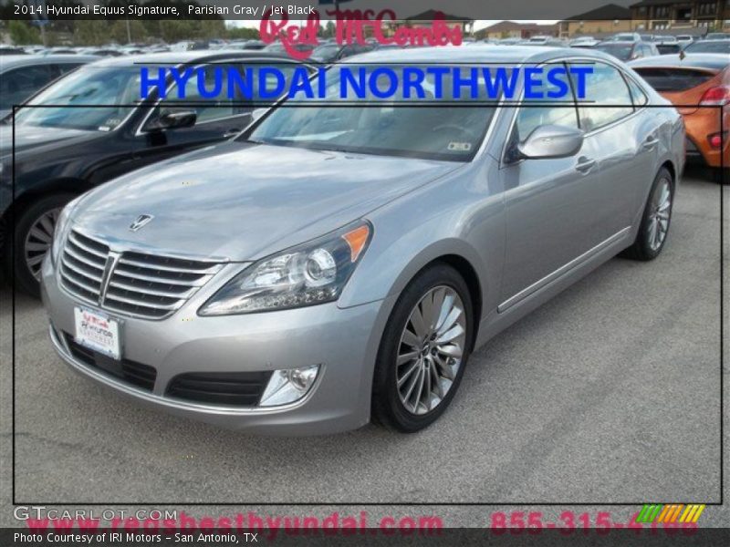 Parisian Gray / Jet Black 2014 Hyundai Equus Signature